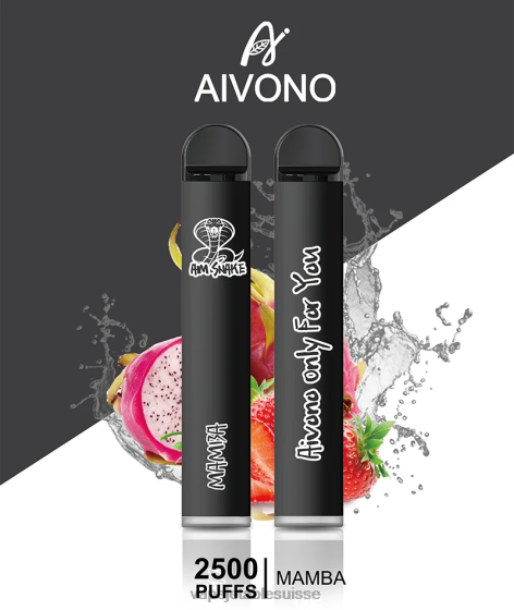 Vape Jetable Suisse - mamba Aivono AIM SNAKE 2500 28408309