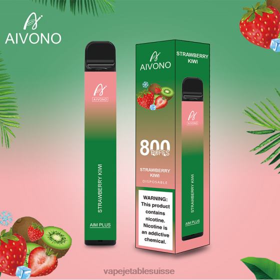 Vape Shop Geneve - fraise-kiwi Aivono AIM PLUS 800 28408194