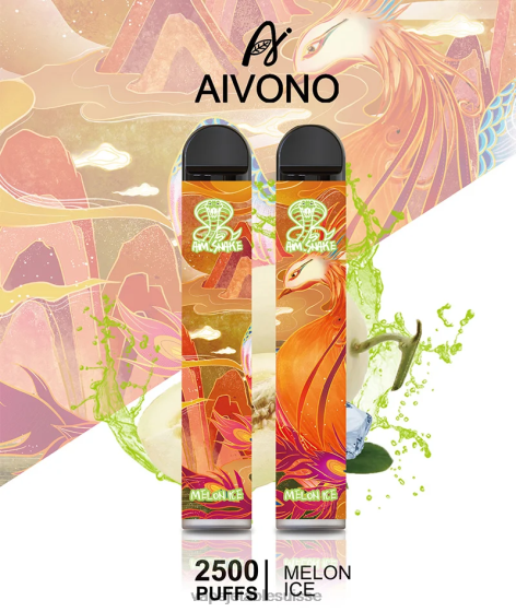 Vape Shop Geneve - glace au melon Aivono AIM SNAKE 2500 28408311