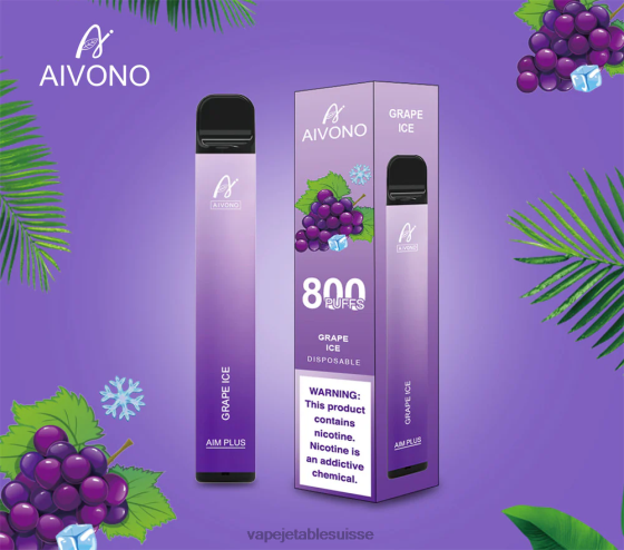 Vape Shop Geneve - glace aux raisins Aivono AIM PLUS 800 28408179