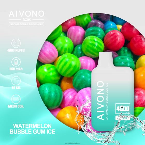 Vape Shop Geneve - glace bubble-gum à la pastèque Aivono AIM BOXX 4000 28408227
