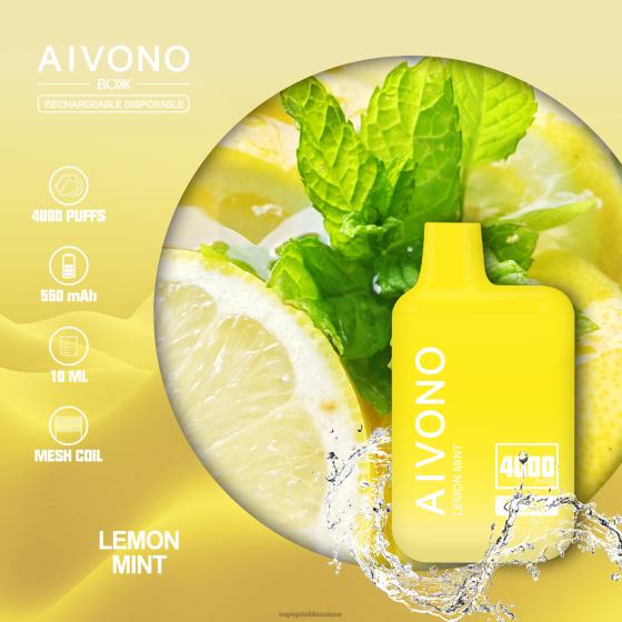 Vape Shop Geneve - menthe citronnée Aivono AIM BOXX 4000 28408230