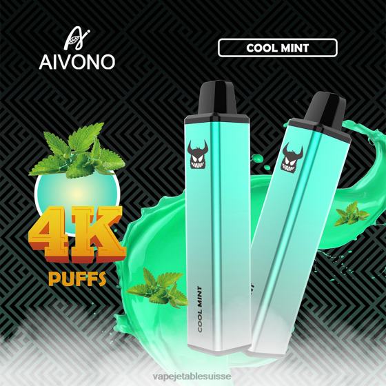 Vape Shop Geneve - menthe fraîche Aivono AIM FREAK 4000 28408254