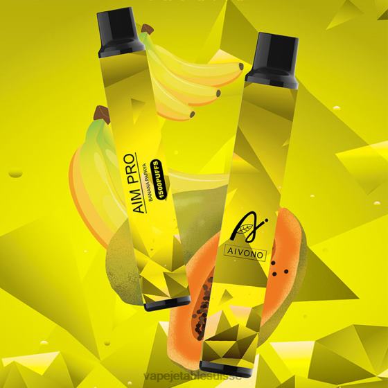 Vape Suisse - banane papaye Aivono AIM PRO 1500 28408169