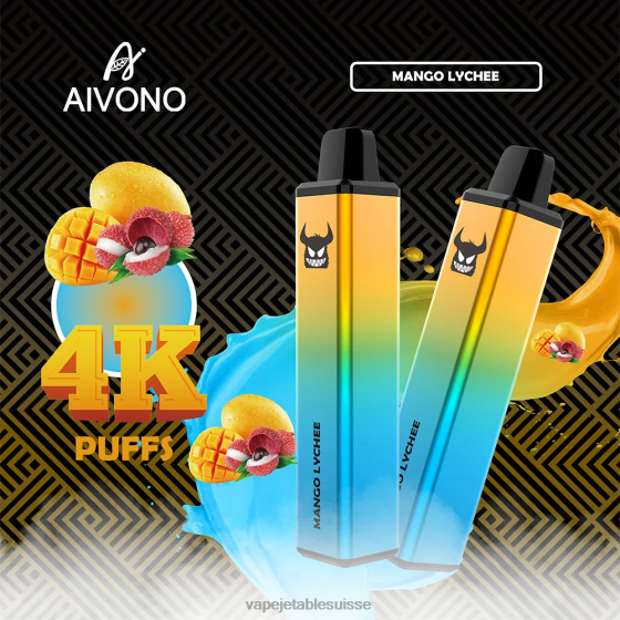 Vape Suisse - litchi mangue Aivono AIM FREAK 4000 28408262