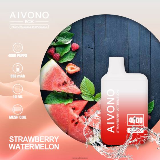 Vape Suisse - pastèque fraise Aivono AIM BOXX 4000 28408214
