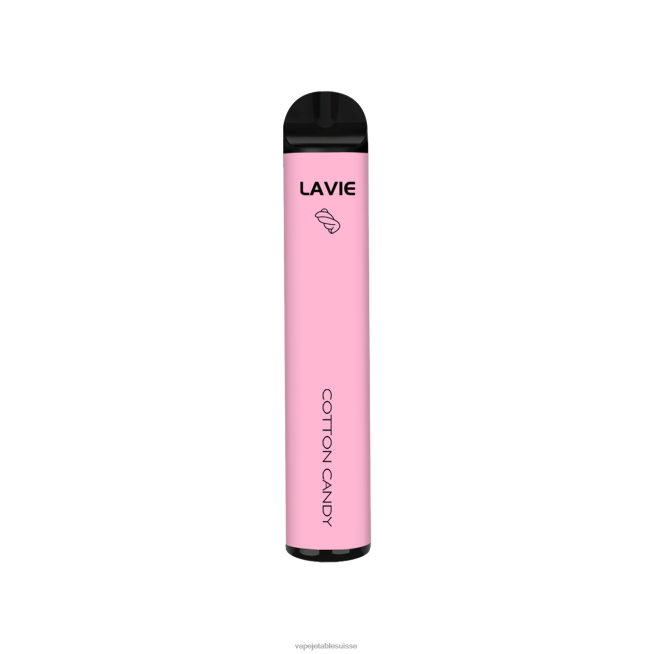 Vape Jetable Suisse - barbe à papa 0NJ60300 LAVIE BAR 1600 bouffées