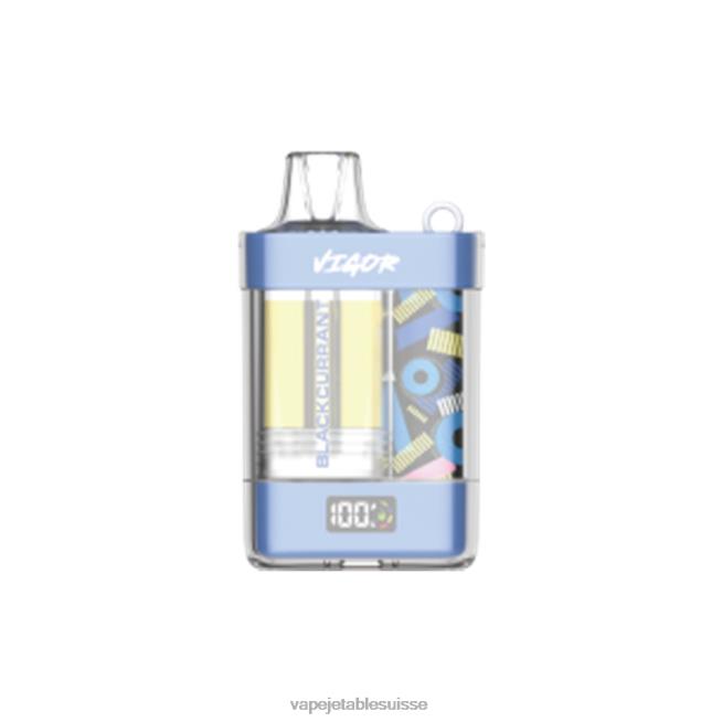 Vape Jetable Suisse - cassis 0NJ609 LAVIE VIGOR 15000 bouffées