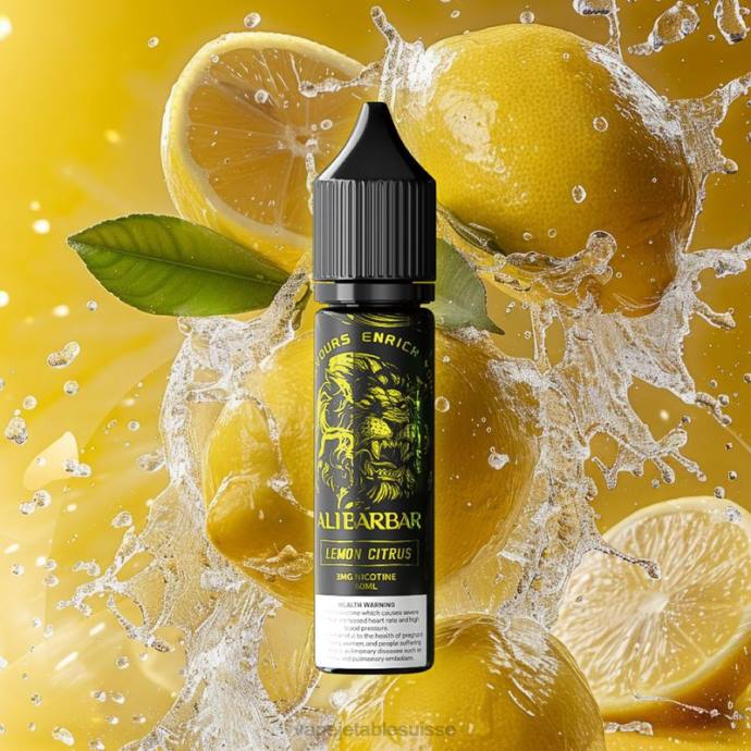 Vape Jetable Suisse - citron, agrumes L0JX15 Alibarbar quai d'onyx de narguilé