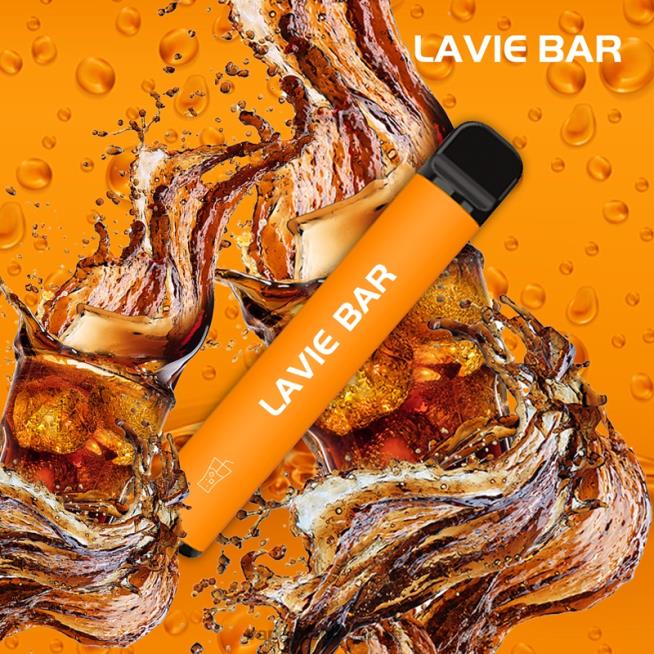 Vape Jetable Suisse - cola 0NJ60321 LAVIE BAR Version 2% 800 bouffées