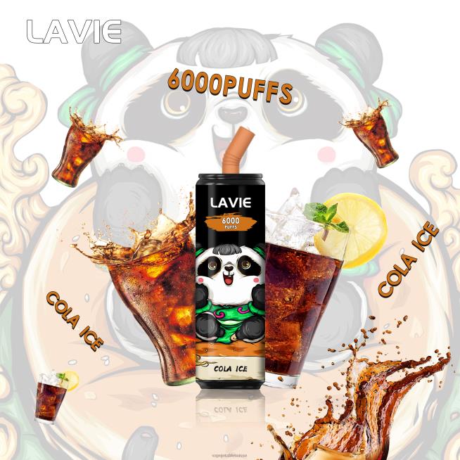 Vape Jetable Suisse - glace au cola 0NJ60276 LAVIE Coke BAR 6000 bouffées