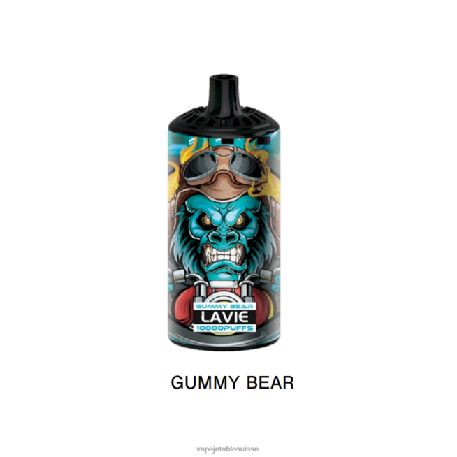Vape Jetable Suisse - ours gommeux 0NJ60360 LAVIE BEAST 10000 bouffées