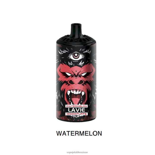 Vape Jetable Suisse - pastèque 0NJ60363 LAVIE BEAST 10000 bouffées