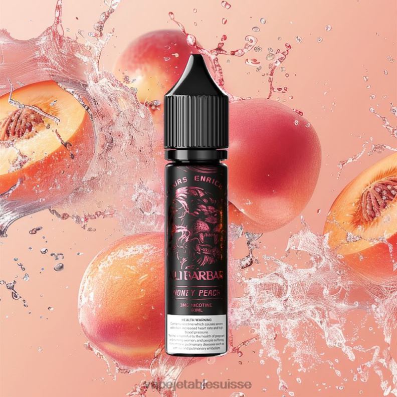 Vape Shop Geneve - Alibarbar narguilé onyx pêche au miel 2RRNF106