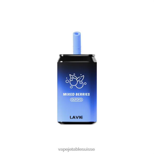 Vape Shop Geneve - baies mélangées 0NJ60149 LAVIE Aurora 11000 bouffées