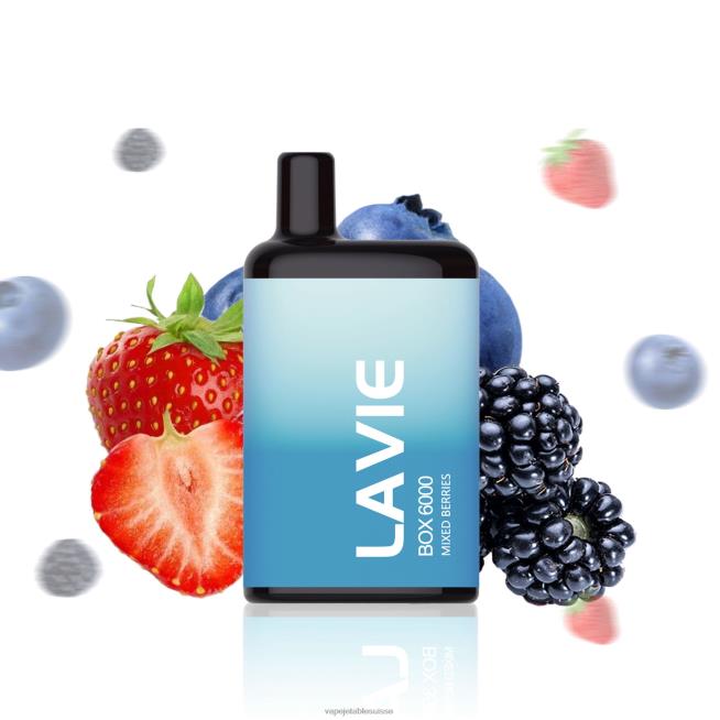 Vape Shop Geneve - baies mélangées 0NJ60203 LAVIE BOX 6000 bouffées