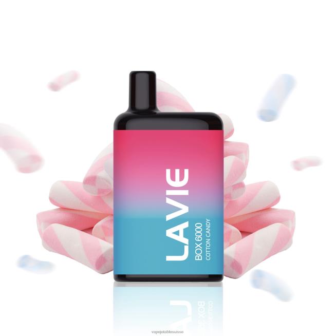 Vape Shop Geneve - barbe à papa 0NJ60206 LAVIE BOX 6000 bouffées