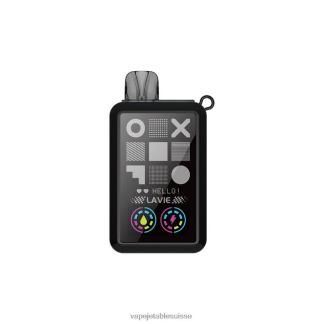 Vape Shop Geneve - bubblegum aloès raisin/myrtille framboise 0NJ6032 LAVIE Cyber 20000 bouffées