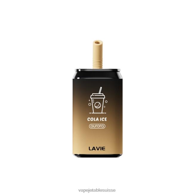 Vape Shop Geneve - glace au cola 0NJ60152 LAVIE Aurora 11000 bouffées
