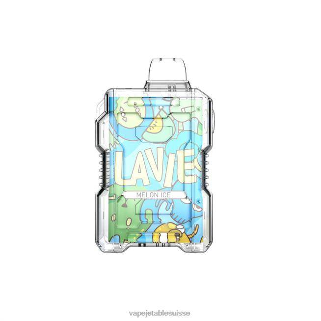 Vape Shop Geneve - glace au melon 0NJ60191 LAVIE NIO BOX 9000 bouffées