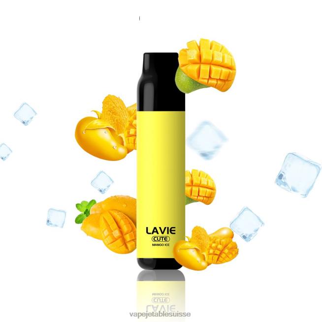 Vape Shop Geneve - glace à la mangue 0NJ60287 LAVIE BAR 3000 bouffées