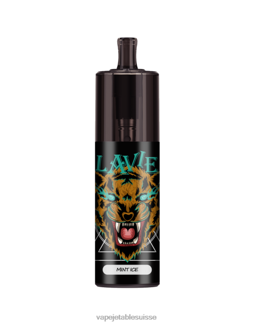 Vape Shop Geneve - glace à la menthe 0NJ60335 LAVIE COLOUR BAR Contrôle du débit d'air 10 000 bouffées