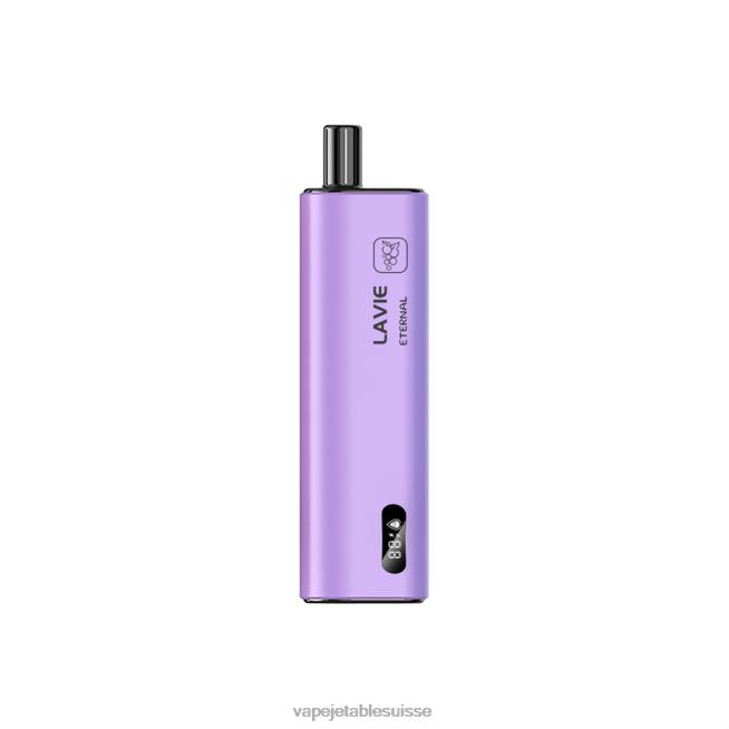 Vape Shop Geneve - raisin violet 0NJ60119 LAVIE ETERNAL 10000 bouffées