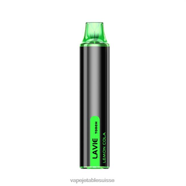 Vape Suisse - cola au citron 0NJ60130 LAVIE Torch 6000 bouffées