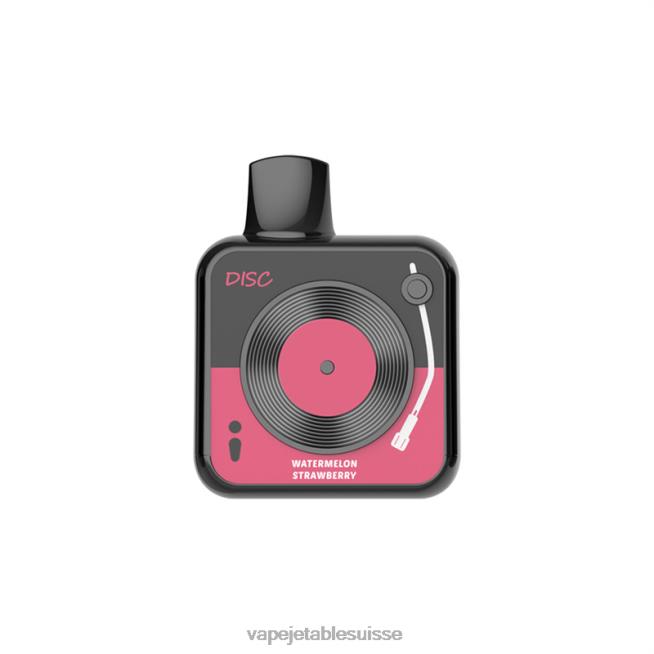 Vape Suisse - fraise pastèque 0NJ60160 LAVIE DISC 10000 bouffées
