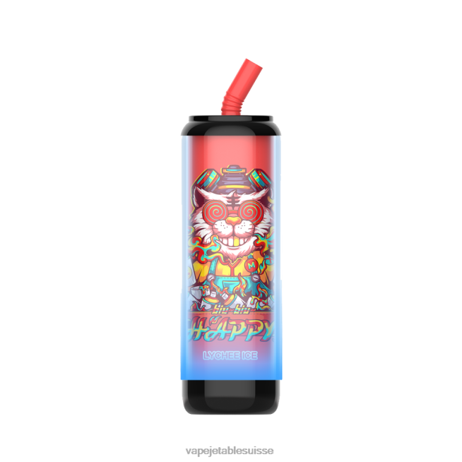 Vape Suisse - glace au litchi 0NJ60250 LAVIE Cola Plus 7500 bouffées
