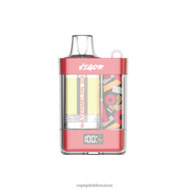 Vape Suisse - glace à la pastèque 0NJ6010 LAVIE VIGOR 15000 bouffées