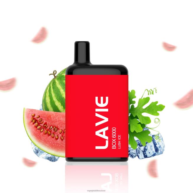 Vape Suisse - glace luxuriante 0NJ60199 LAVIE BOX 6000 bouffées