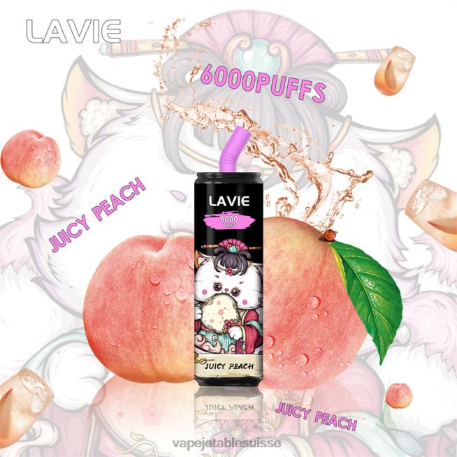 Vape Suisse - pêche juteuse 0NJ60271 LAVIE Coke BAR 6000 bouffées