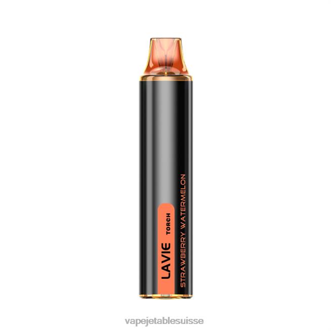 Vape Suisse - pastèque fraise 0NJ60136 LAVIE Torch 6000 bouffées
